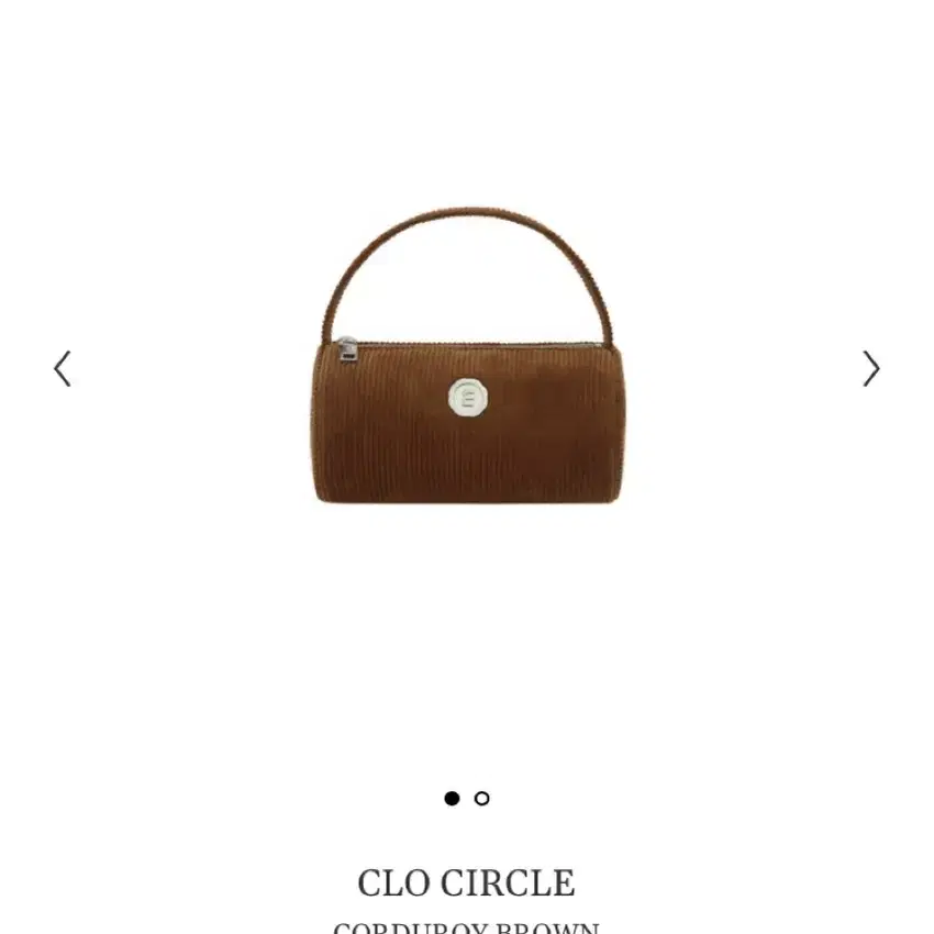 미닛뮤트 클로써클 코듀로이 브라운 CLO CIRCLE CORDUROY B