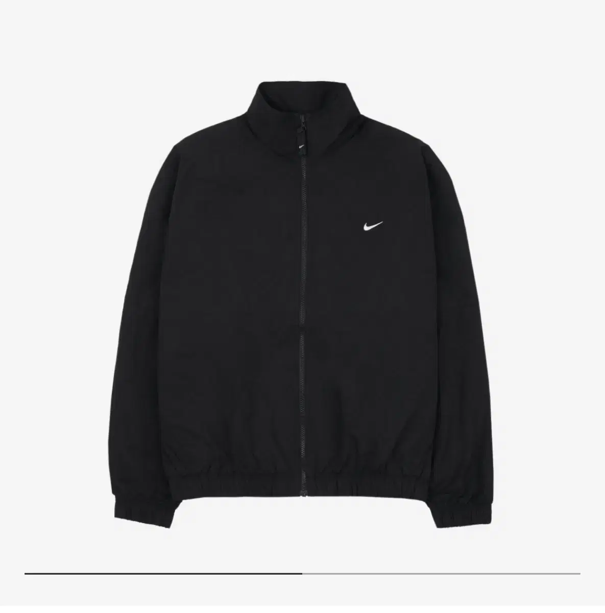 [L] Nike NRG Solo Swoosh Woven Track Jacket Black - Asia