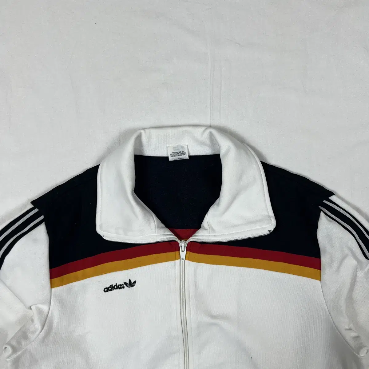 80-90s 아디다스 adidas 로고 집업 저지 트랙자켓