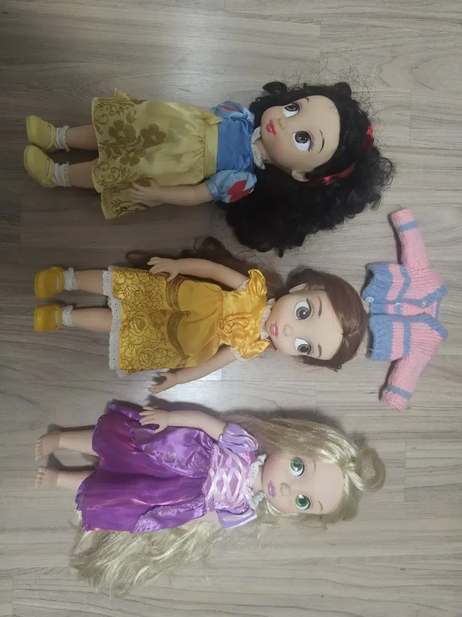 Disney Baby Doll Genuine_Snow White,Belle,Rapunzel