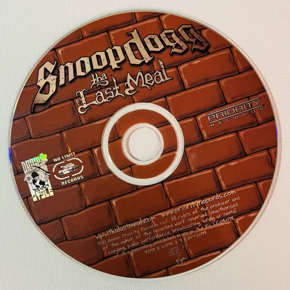 Snoop Dogg - Tha Last Meal (CD) 유럽반 EX+