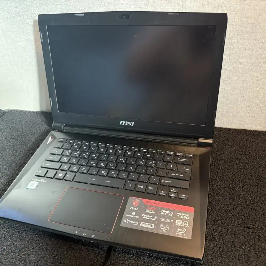 MSI GS43VR 6RE Phantom Pro 노트북