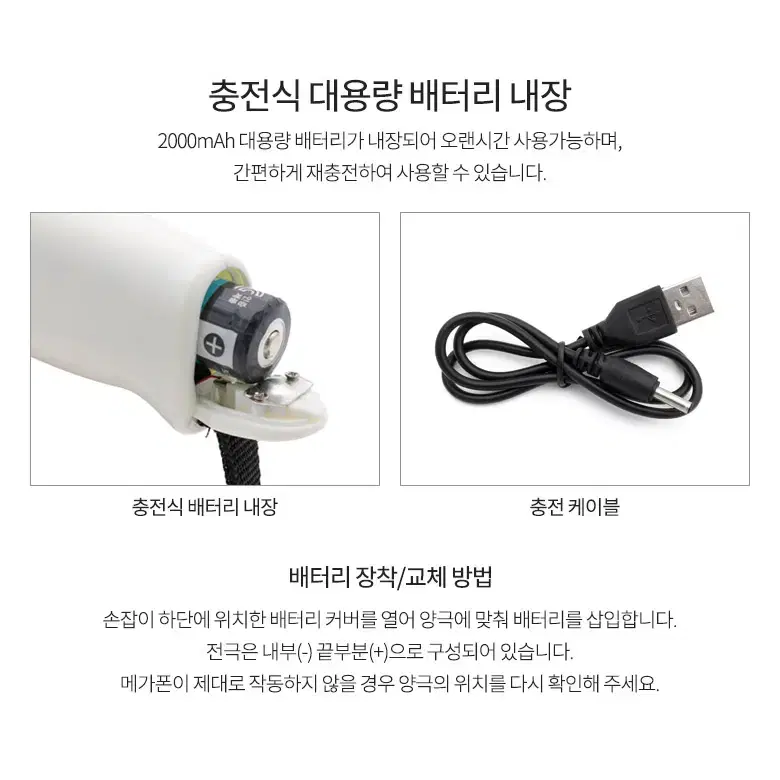 20W USB 메가폰