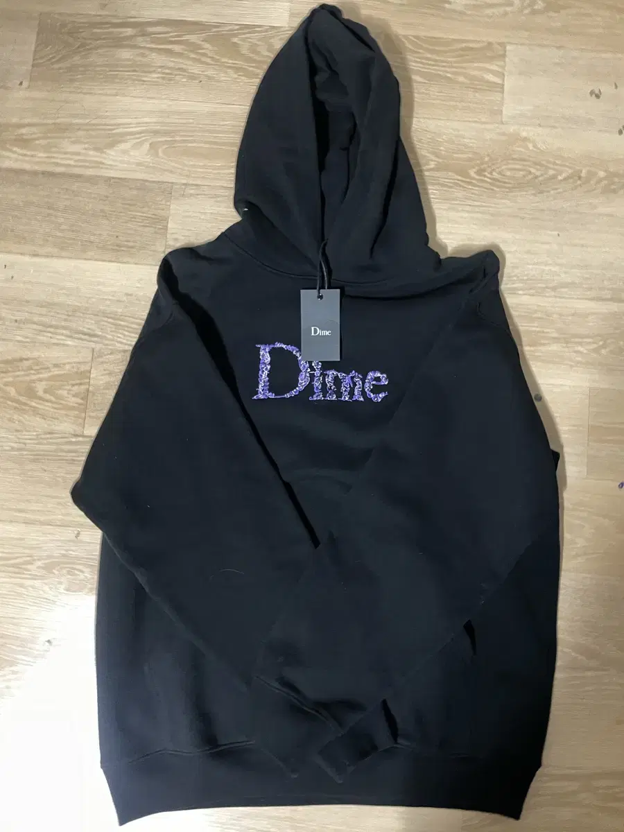 dime classic skull hoodie