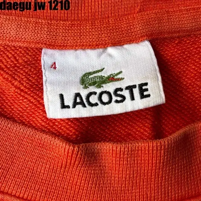 100 LACOSTE MTM 라코스테 맨투맨