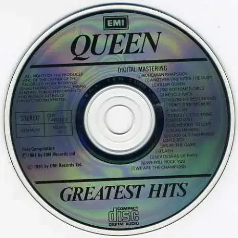 Queen - Greatest Hits (CD) 영국반 1991 EX+