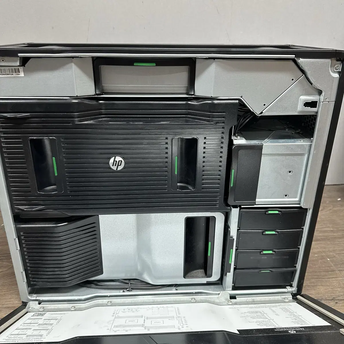 HP Z840 워크스테이션 램 128G k2200G 서버 컴퓨터