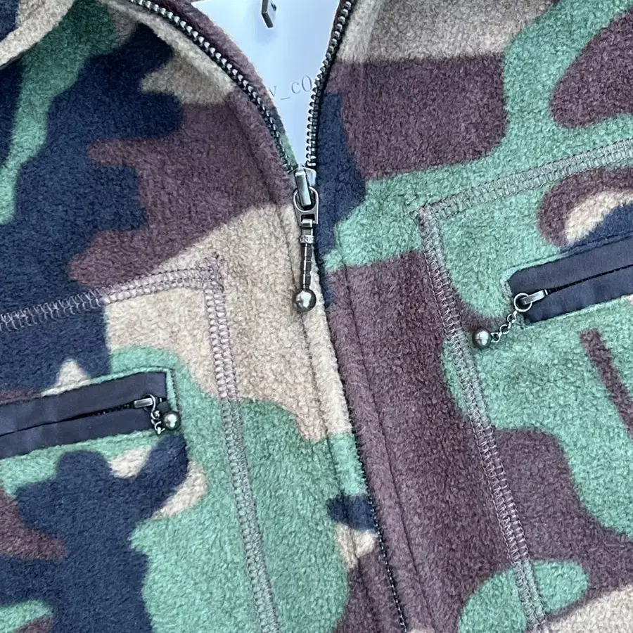 Stussy Camo Fleece Jacket