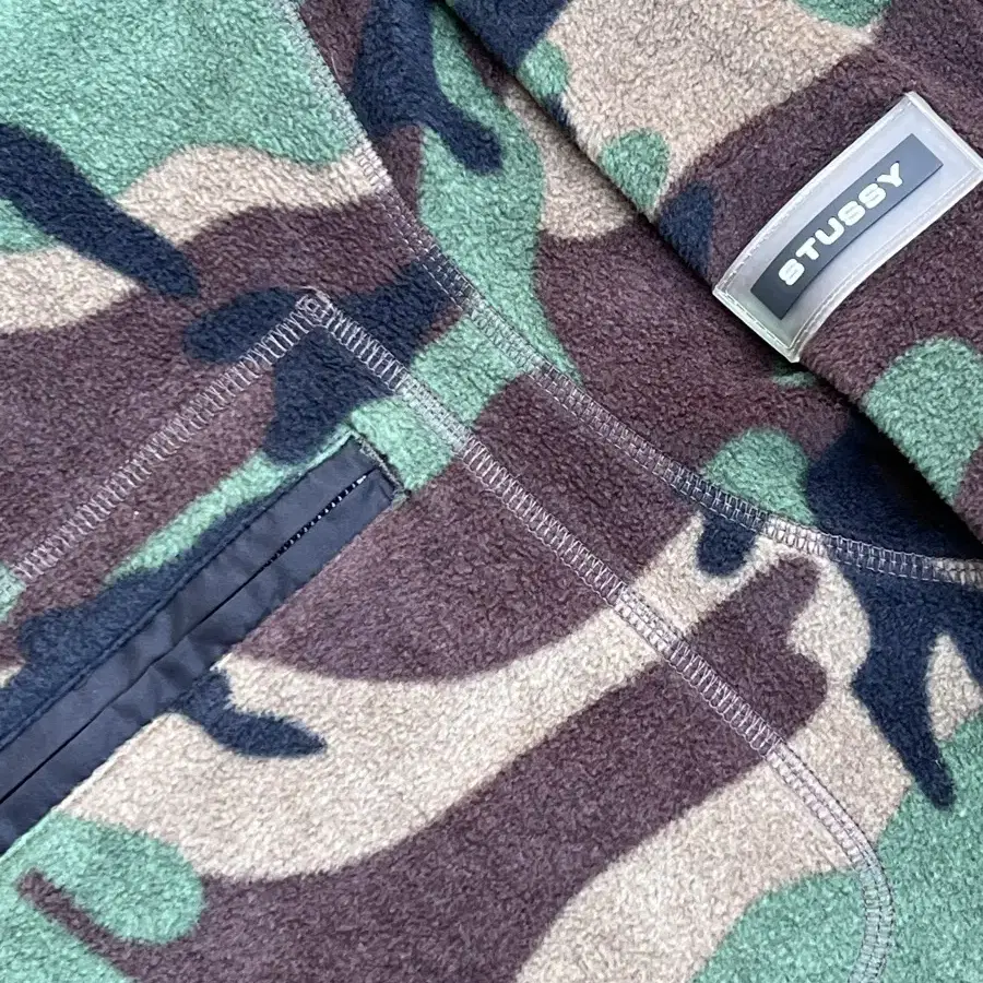 Stussy Camo Fleece Jacket