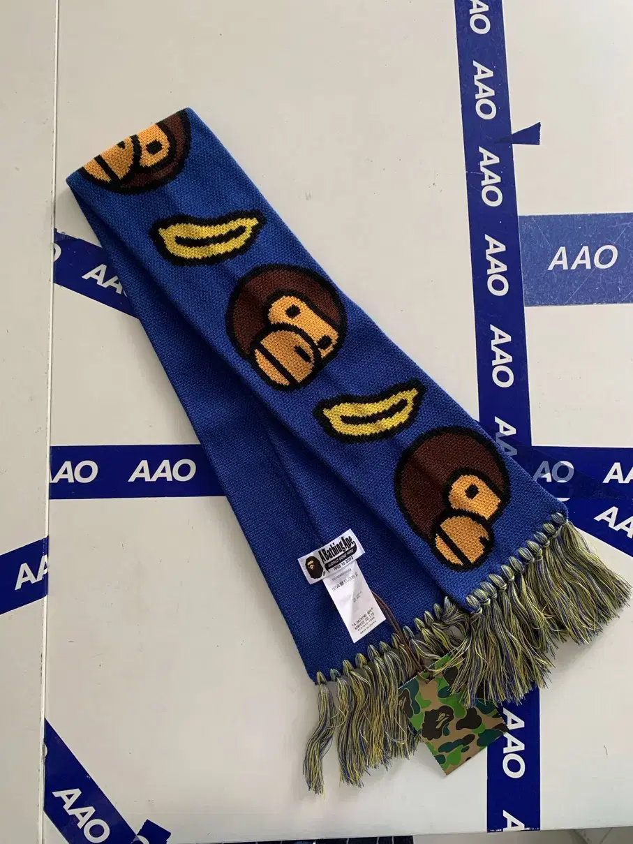 BAPE 베이프 MONKEY MUFFLER 원숭이 머플러