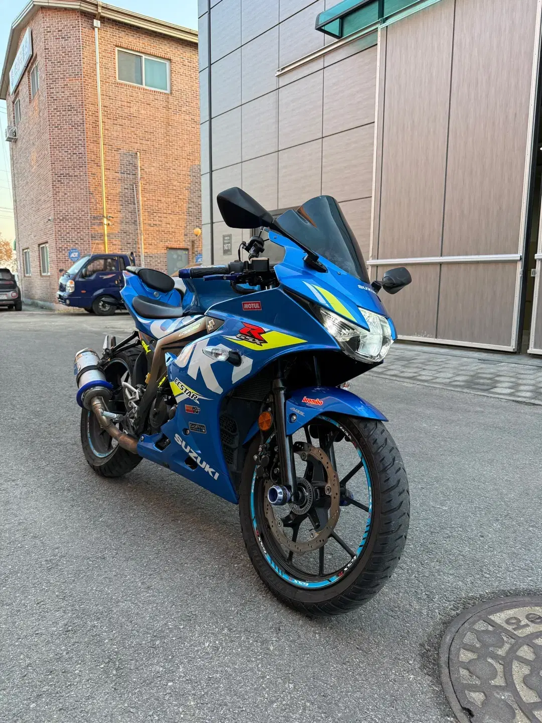 19년식 스즈키 Gsxr125 34740km 머플러 구변 o