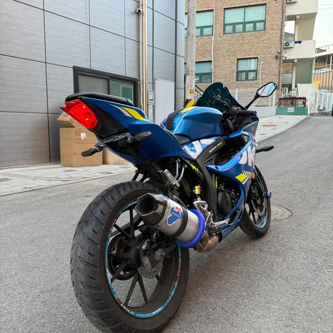 19년식 스즈키 Gsxr125 34740km 머플러 구변 o