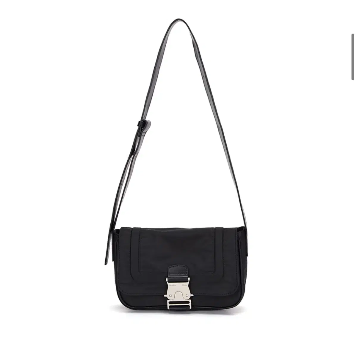 마뗑킴 MINI BUCKLE BAG IN BLACK (미착용 세제품)