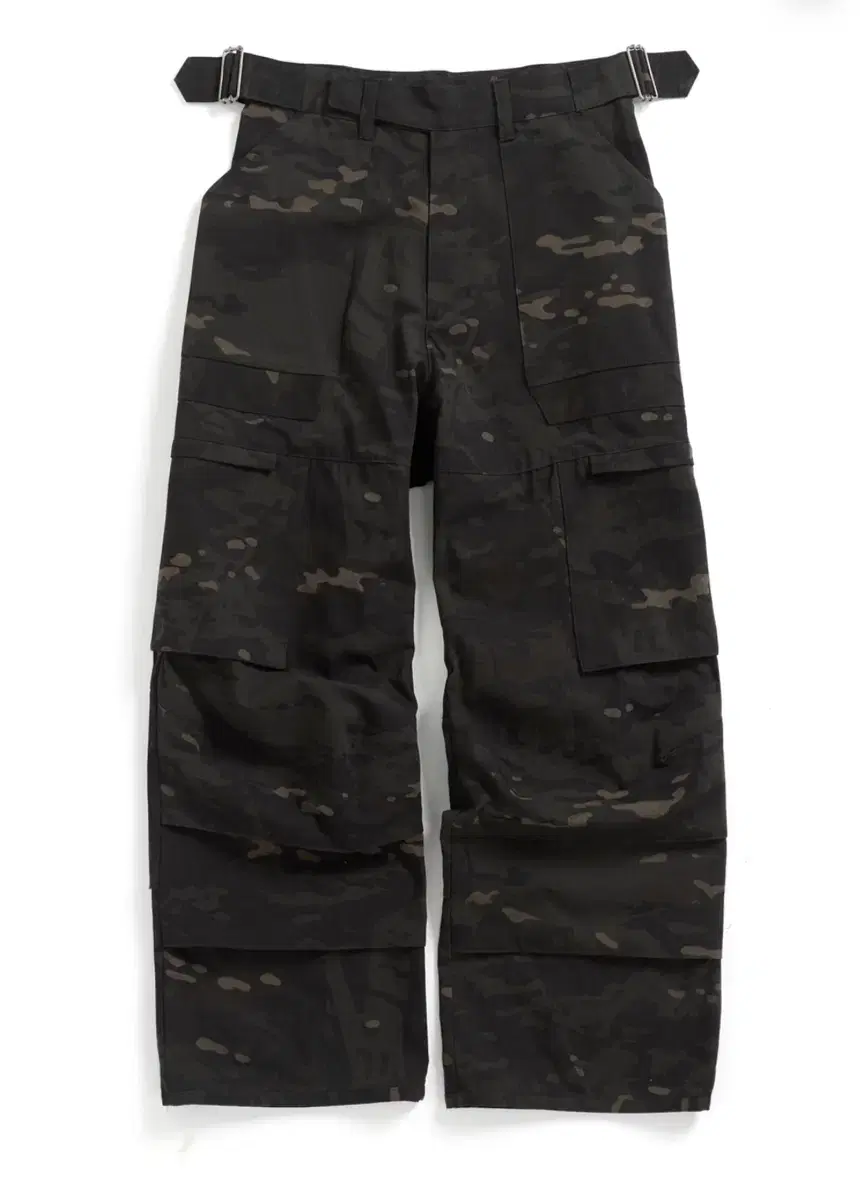 해칭룸 Fatigue Over Pants Ripstop BlackCamo