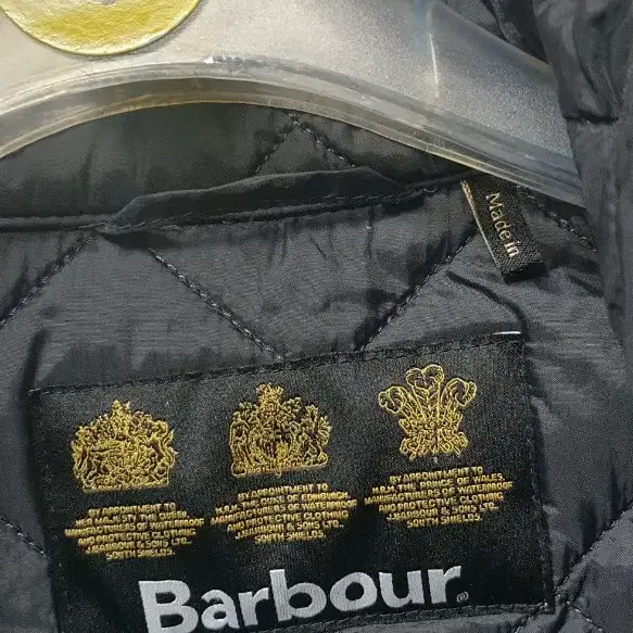 바버 barbour 초간지 퀼팅자켓 100