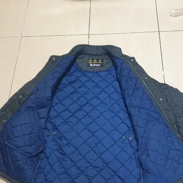 바버 barbour 초간지 퀼팅자켓 100