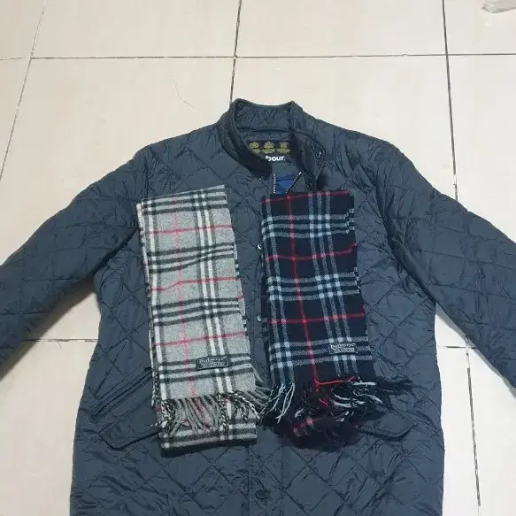 바버 barbour 초간지 퀼팅자켓 100