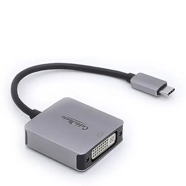 USB Type-C to DVI 컨버터 그레이 [오디오미지원]