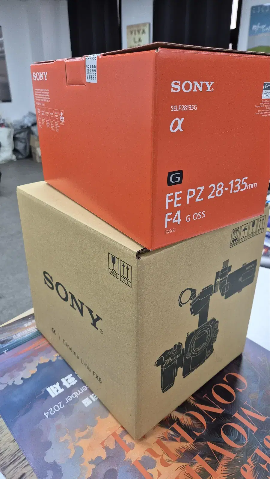 sony Fx6, 시네마 렌즈 28-135