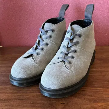 Dr.Martens CHURCH UK6 스웨이드 몽키 부츠 그레이