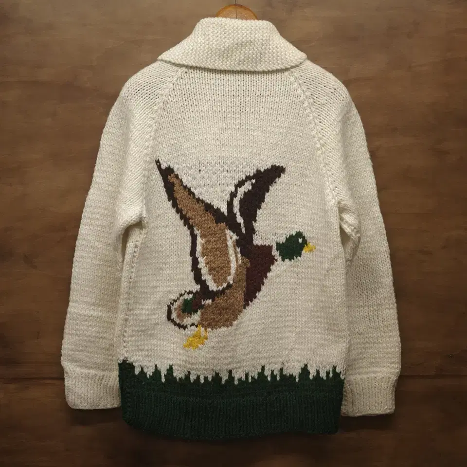 60s duck cowichan sweater