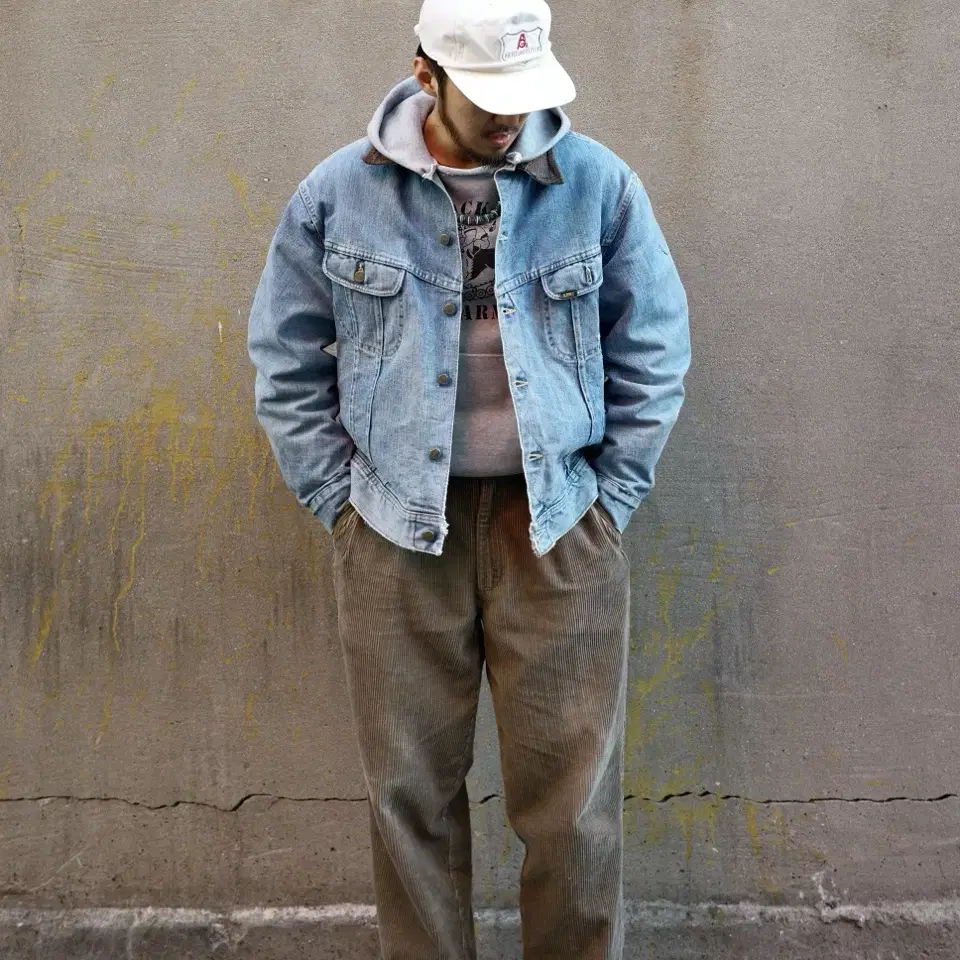 70s Lee Riders Needle Work Denim Jacket