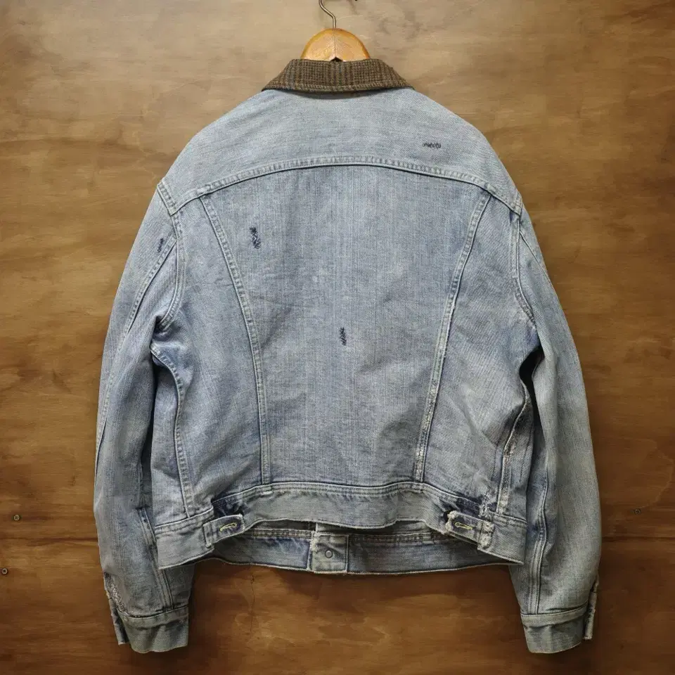 70s Lee Riders Needle Work Denim Jacket