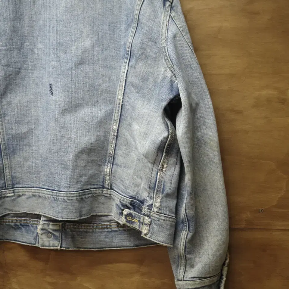 70s Lee Riders Needle Work Denim Jacket