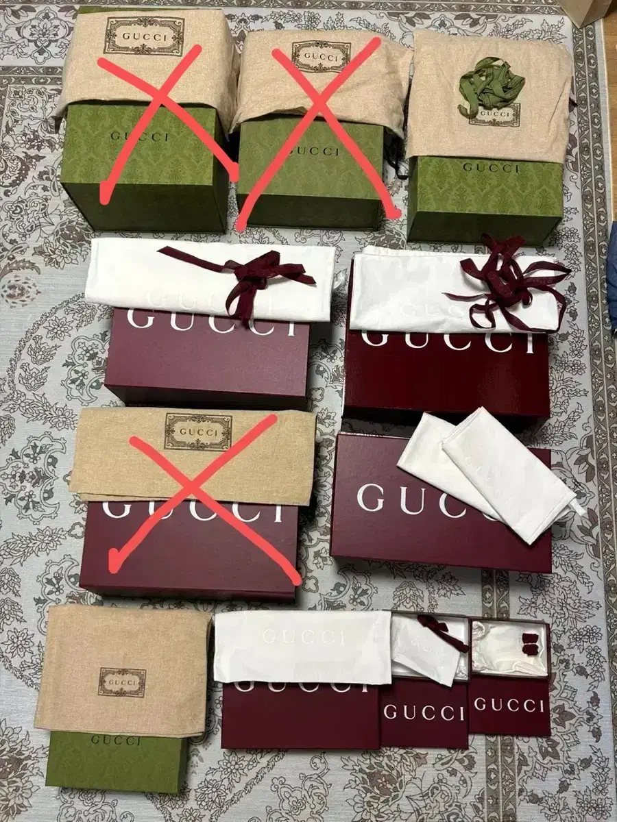 Gucci Bag Box + Dustbag SET