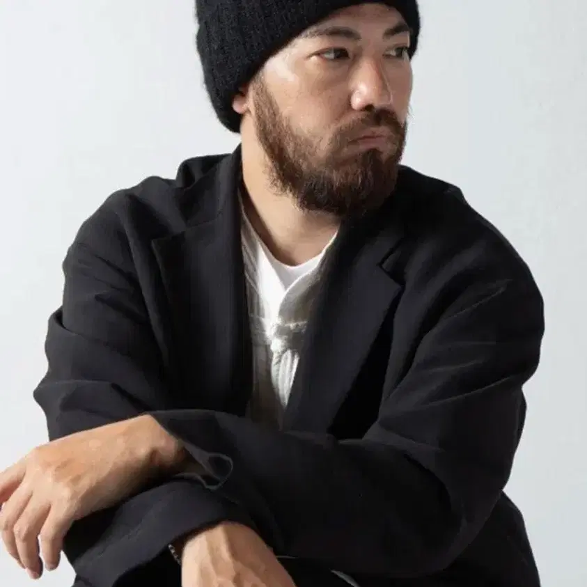 라칼 모헤어 비니 Mohair Knit Cap