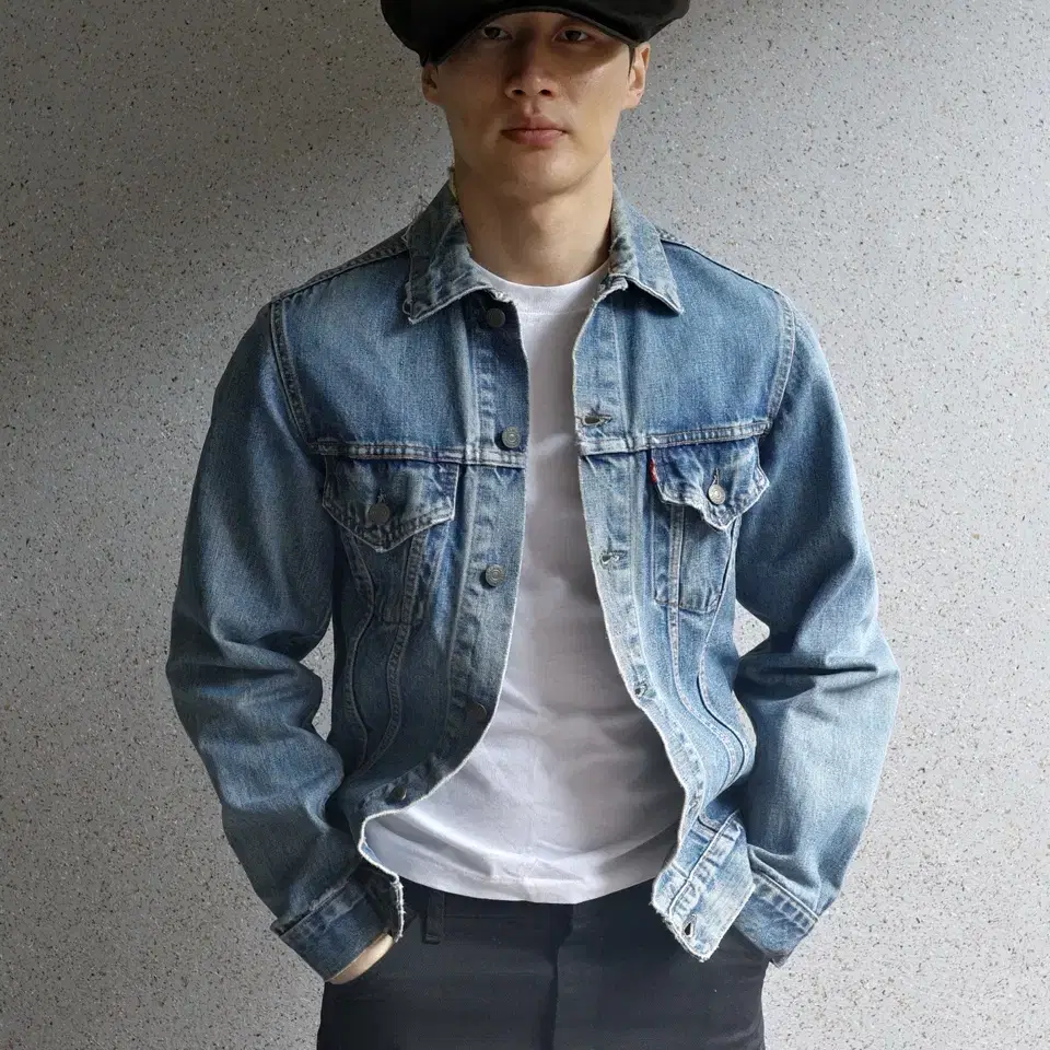 70s levis 3rd Distressed Denim Jacket