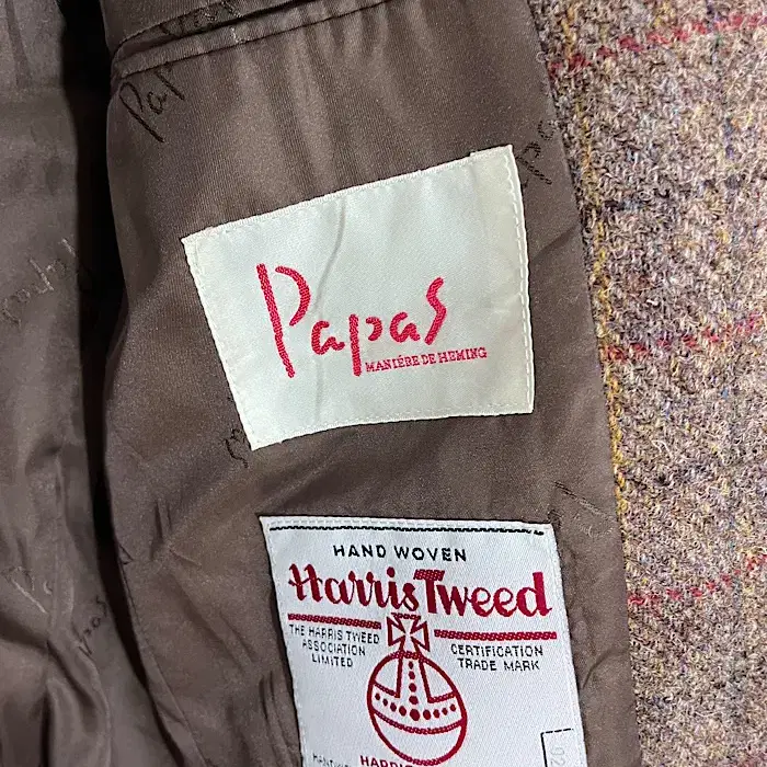 Papas Harris Tweed 자켓