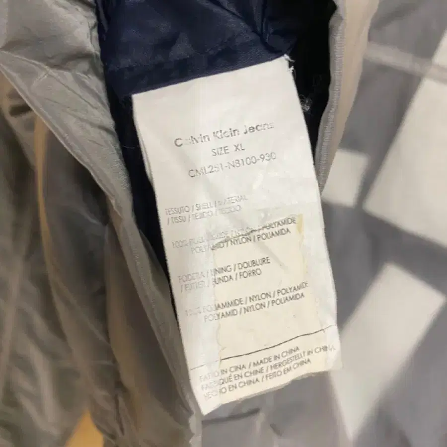 CALVIN KLEIN layer blouson