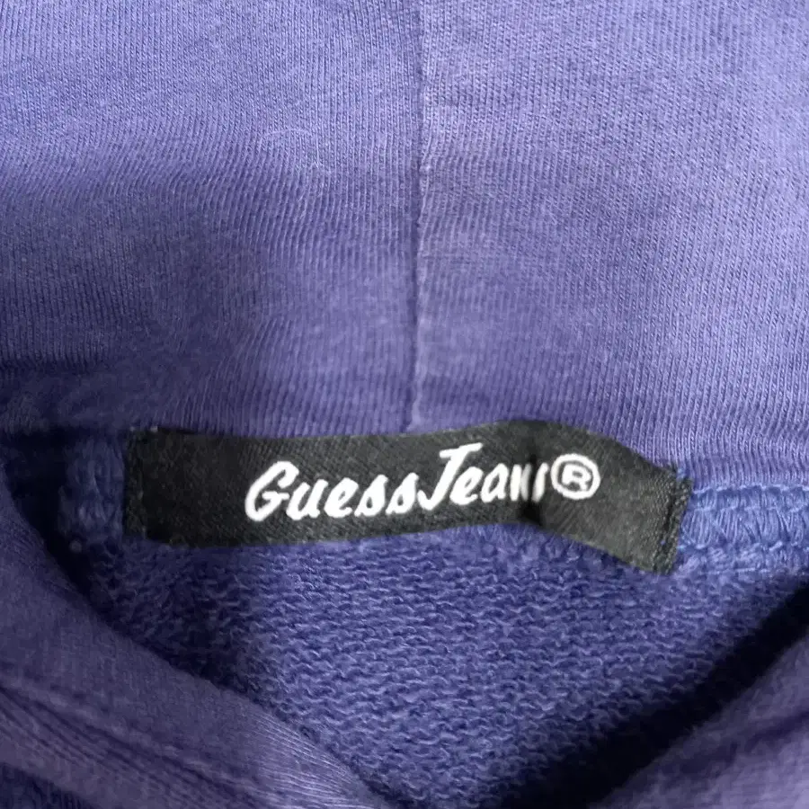 M95 GUESS China 기모 후드티 네이비 M-781