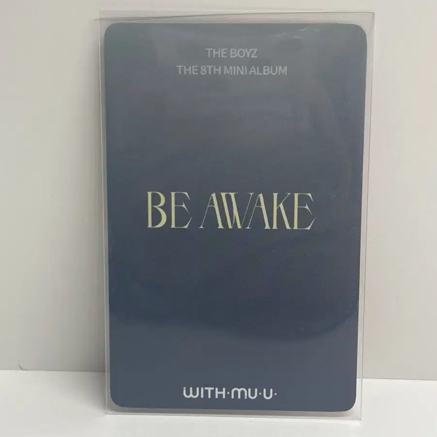 더보이즈 뉴 BE AWAKE 위드뮤 특전 양도