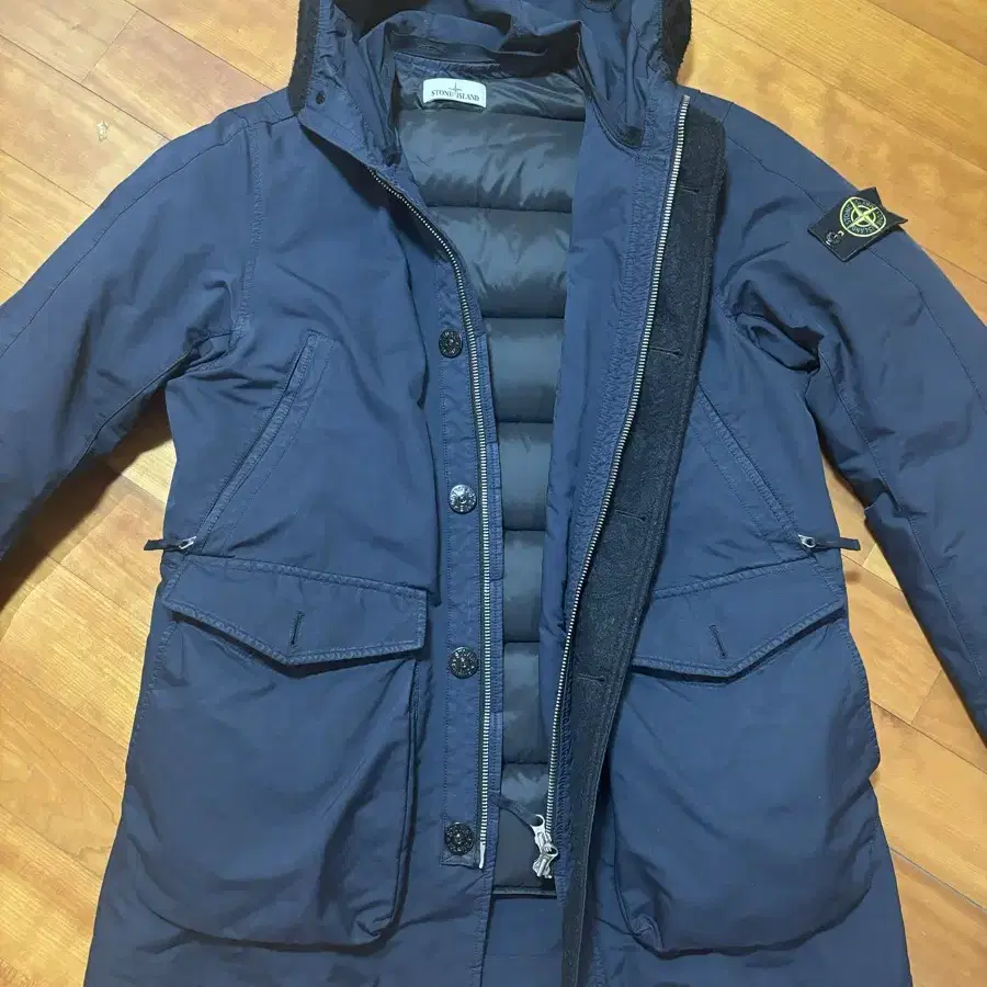 스톤아일랜드 Stone Island David TC 다운 패딩 17FW