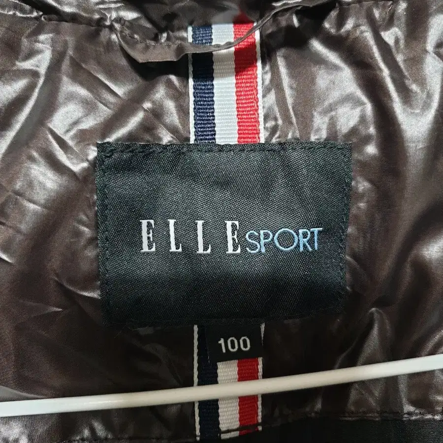 ELLE SPORT  거위솜털 경량 롱패딩 새옷