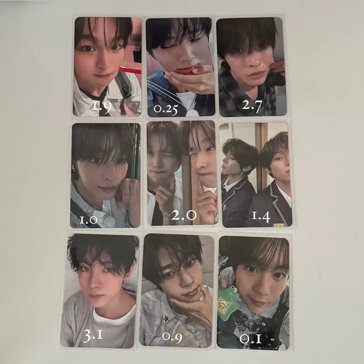 NCT Wish unreleased photocard pre-order benefit ld Alfo video call event photocard WTS