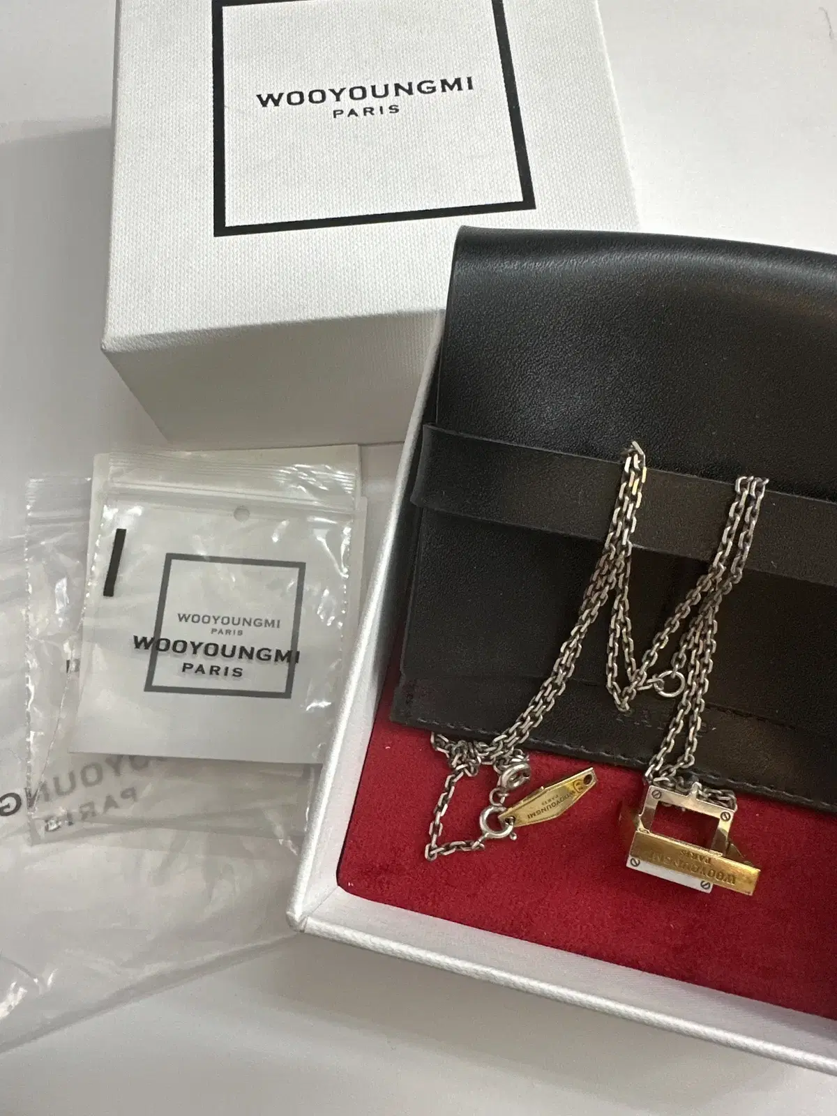 Regent Tilt Pendant Necklace by Wooyoung Mi