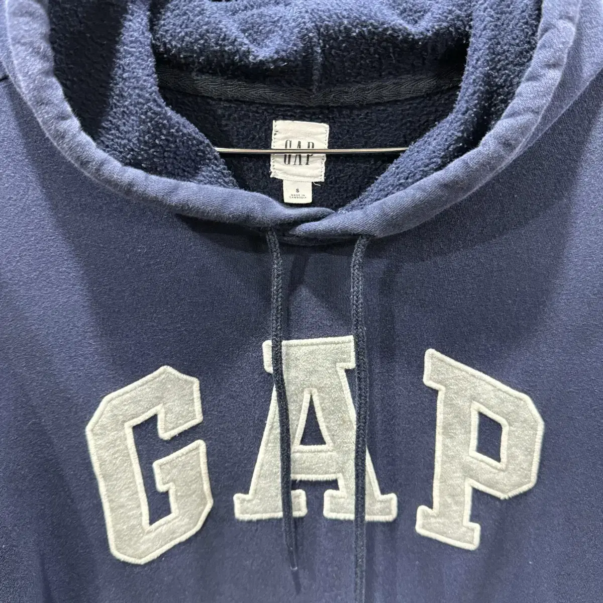 S GAP 갭 기모 후드 티셔츠