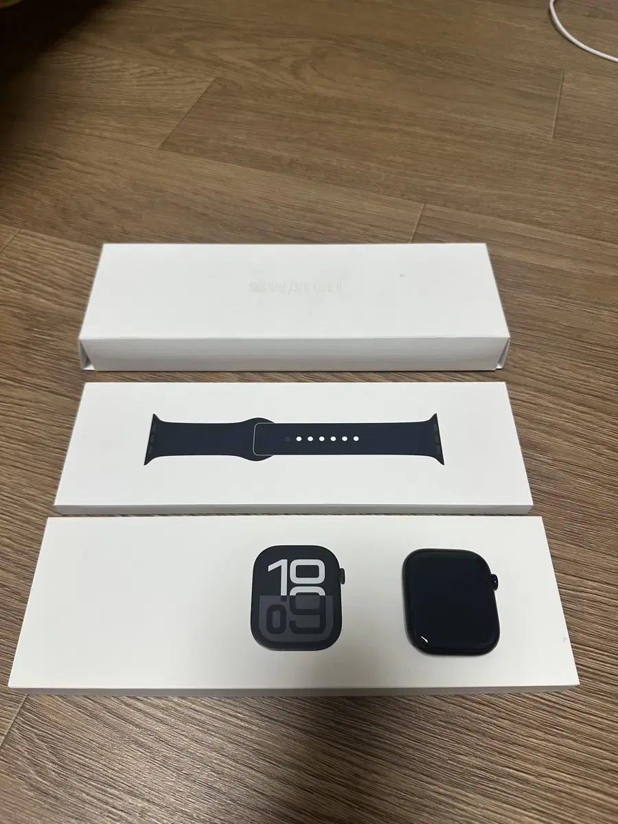 애플워치 10 제트블랙 46mm gps 풀박스