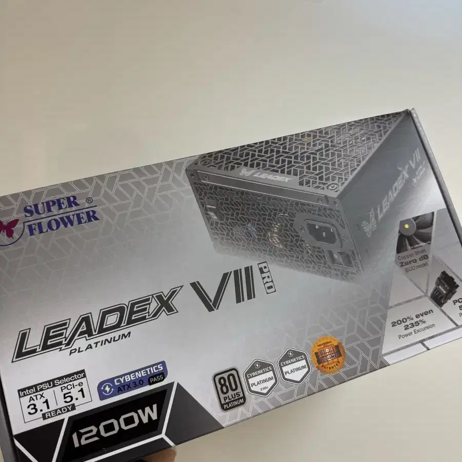 슈퍼플라워 1200W 플래티넘 파워 SF-1200F14XP LEADEX