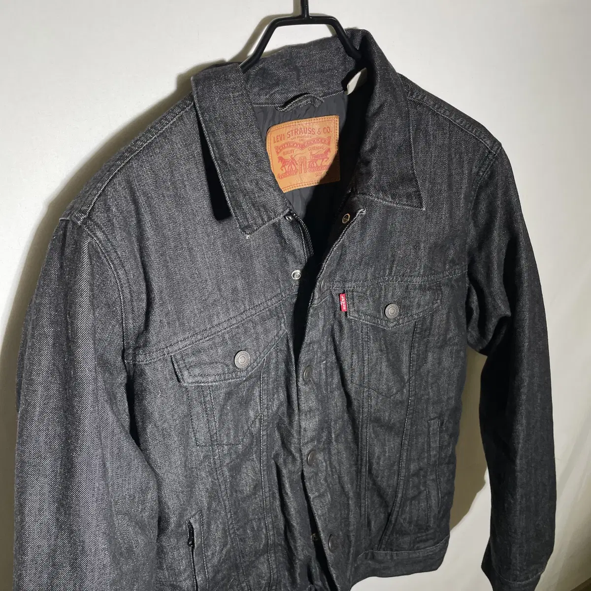 Levi's Goose Down Padded Denim Jacket Jeans Jacket S