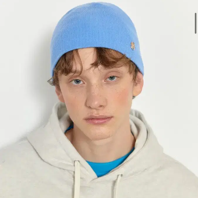 마리떼 비니 (CIRCLE LOGO BEANIE blue)