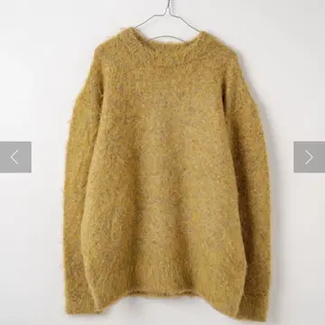 [WHIMSIC]MIX SHAGGY KNIT PULLOVER