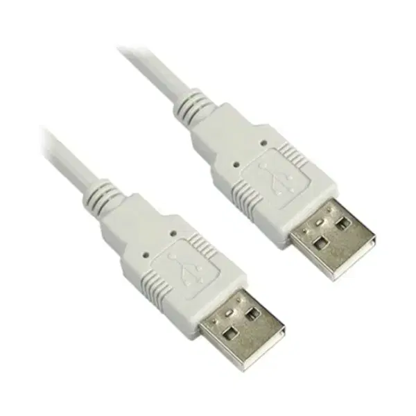 USB-A 2.0 to USB-A 2.0 일반 연결 케이블 화이트 5미터