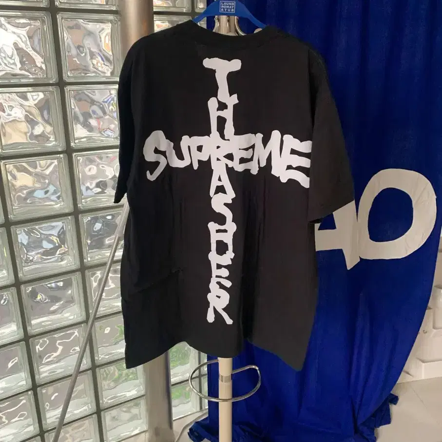 SUPREME CROSS TEE 크로스티