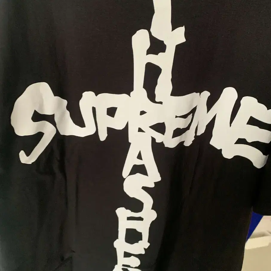 SUPREME CROSS TEE 크로스티