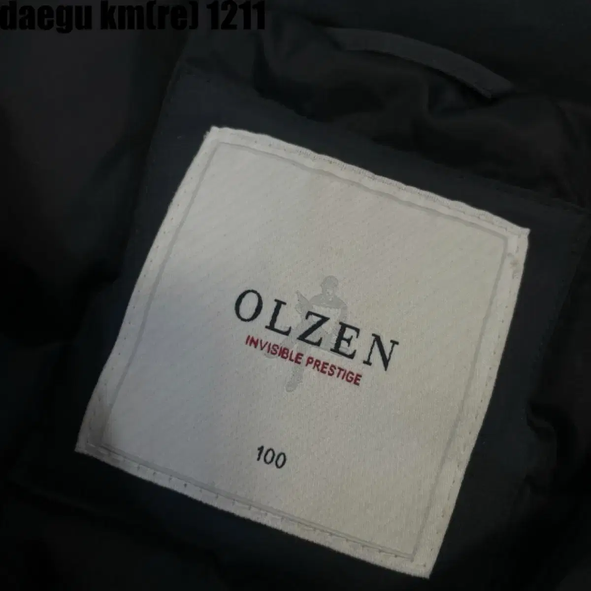 olzen 빈티지 다운 점퍼 100 사이즈