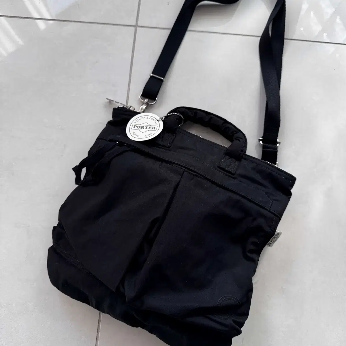 PORTER BLACK SHOULDER BAG 블랙 숄더백